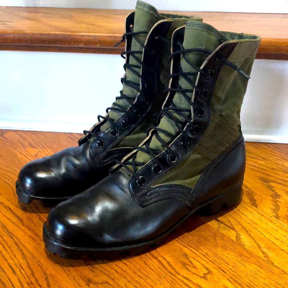 US Vietnam Era Addison 1968 Jungle Boots Tropical Combat Sz 9 Preloved Condition